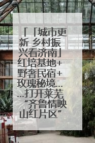 「城市更新 乡村振兴看济南」红培基地+野奢民宿+玫瑰秘境……打开莱芜“齐鲁情映山红片区”的破圈秘籍