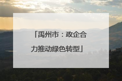 禹州市：政企合力推动绿色转型