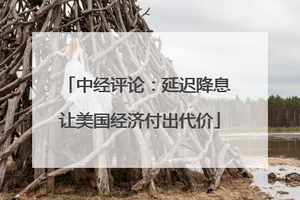 中经评论：延迟降息让美国经济付出代价