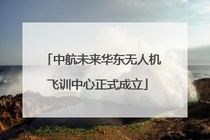 中航未来华东无人机飞训中心正式成立