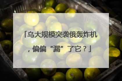 乌大规模突袭俄轰炸机，偏偏“漏”了它？