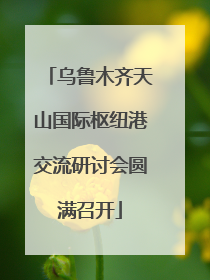 乌鲁木齐天山国际枢纽港交流研讨会圆满召开