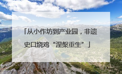 从小作坊到产业园，非遗史口烧鸡“涅槃重生”