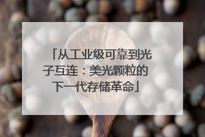 从工业级可靠到光子互连：美光颗粒的下一代存储革命