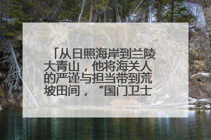 从日照海岸到兰陵大青山，他将海关人的严谨与担当带到荒坡田间，“国门卫士”刘磊——让艾草长成“生钱草”