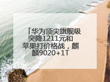 华为顶尖旗舰级突降1211元和苹果打价格战，麒麟9020+1TB+卫星通信！