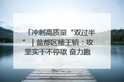 冲刺高质量“双过半”｜盐都区楼王镇：攻坚实干不停歇 奋力跑赢“上半场”