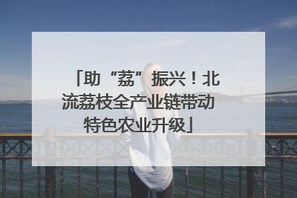助“荔”振兴！北流荔枝全产业链带动特色农业升级