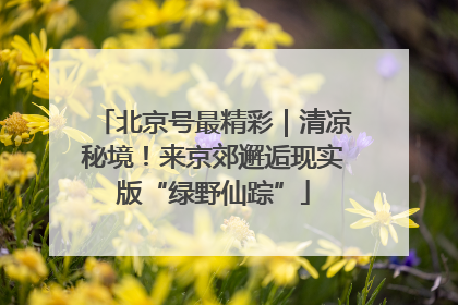 北京号最精彩｜清凉秘境！来京郊邂逅现实版“绿野仙踪”