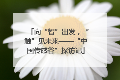 向“智”出发，“触”见未来——“中国传感谷”探访记