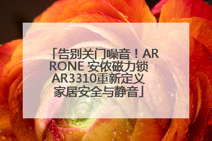 告别关门噪音！ARRONE 安侬磁力锁AR3310重新定义家居安全与静音