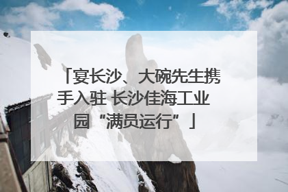 宴长沙、大碗先生携手入驻 长沙佳海工业园“满员运行”