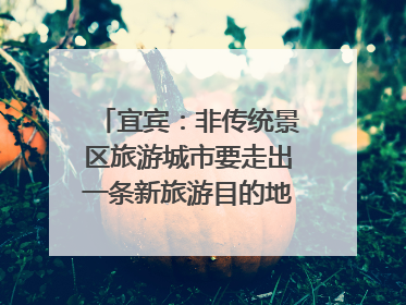 宜宾：非传统景区旅游城市要走出一条新旅游目的地新路子｜话锦绣·说安逸