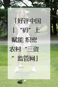 好评中国丨“码”上赋能 织密农村“三资”监管网