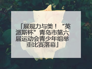展现力与美！“英派斯杯”青岛市第六届运动会青少年组举重比赛落幕