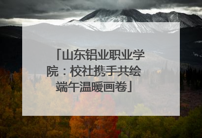 山东铝业职业学院：校社携手共绘端午温暖画卷