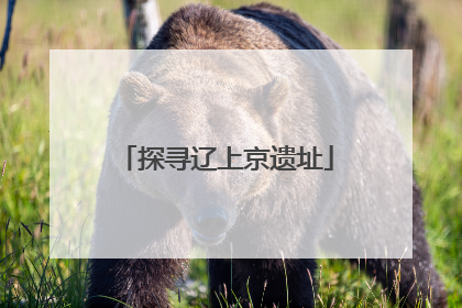 探寻辽上京遗址