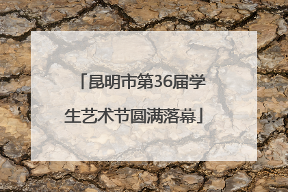 昆明市第36届学生艺术节圆满落幕