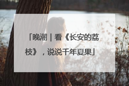 晚潮｜看《长安的荔枝》，说说千年夏果