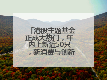 港股主题基金正成大热门，年内上新近50只，新消费与创新药刮起贝塔风