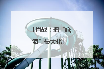 肖战：把“藏海”最大化