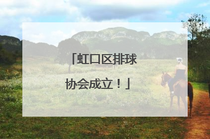 虹口区排球协会成立！