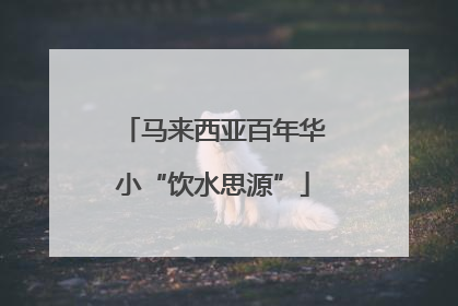 马来西亚百年华小“饮水思源”