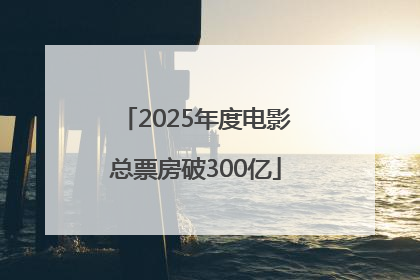 2025年度电影总票房破300亿