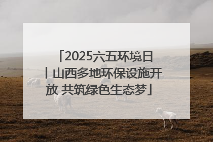 2025六五环境日丨山西多地环保设施开放 共筑绿色生态梦