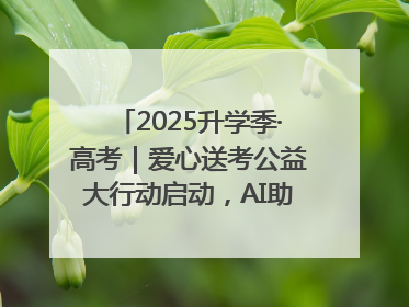 2025升学季·高考｜爱心送考公益大行动启动，AI助力考生赴考